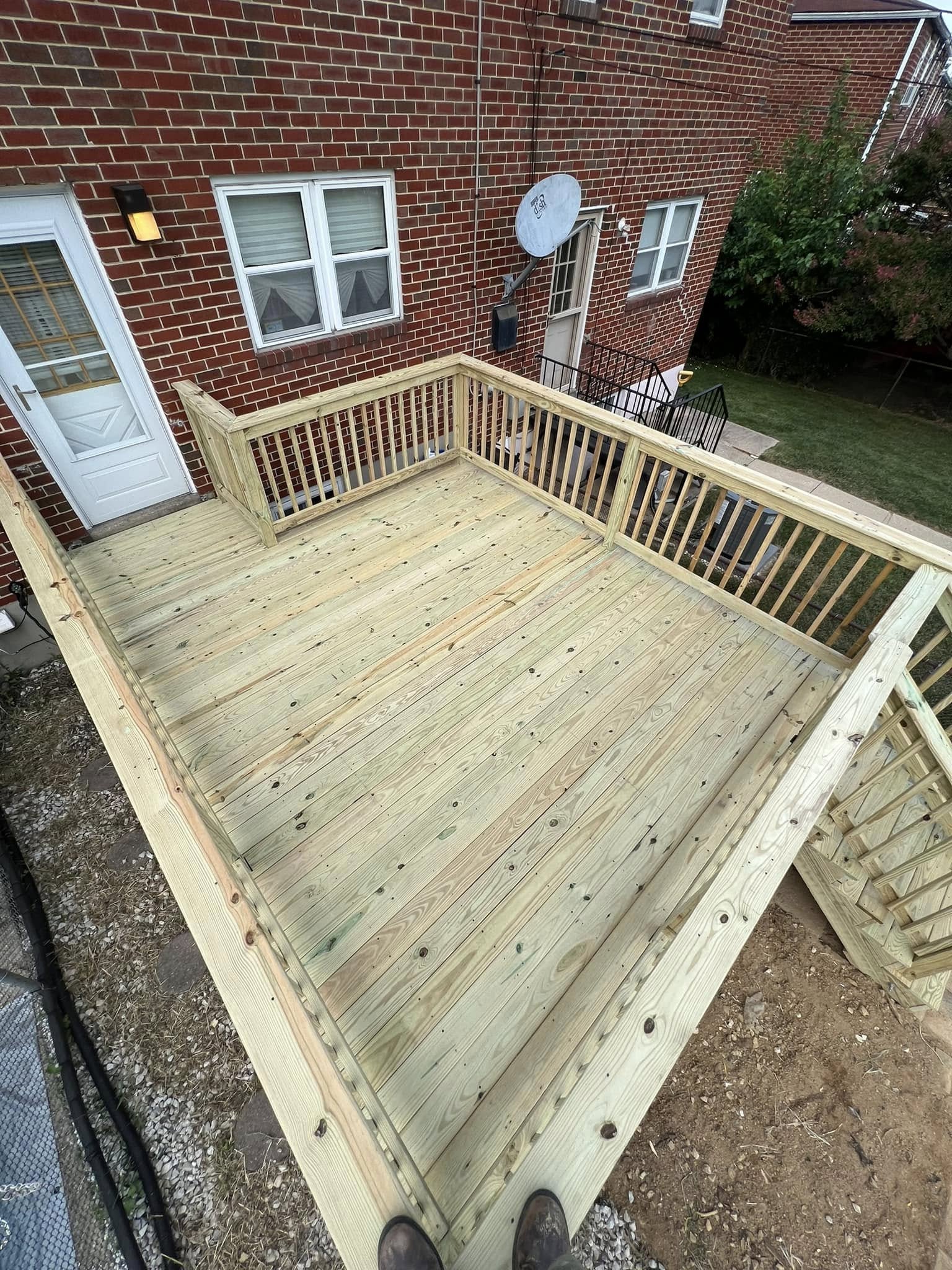 Deck Project 1 after photo